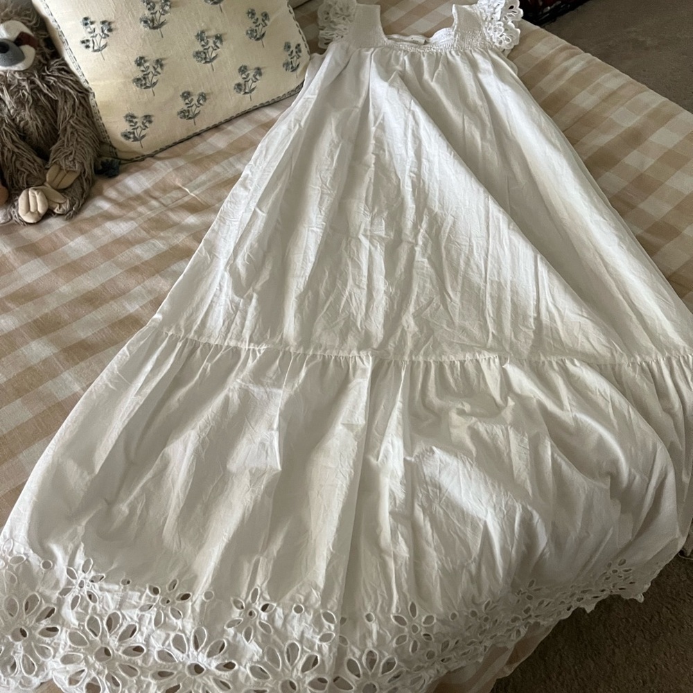 A New Day White Eyelet Maxi Dress